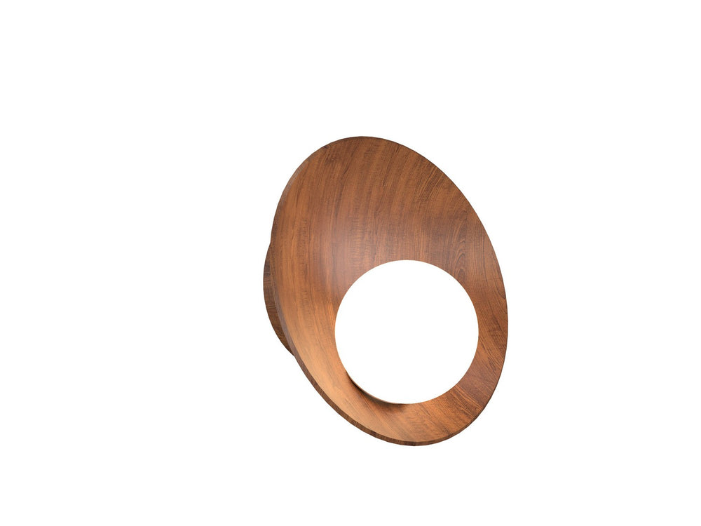 Accord Lighting - One Light Wall Lamp - Oyster - Imbuia- Union Lighting Luminaires Decor