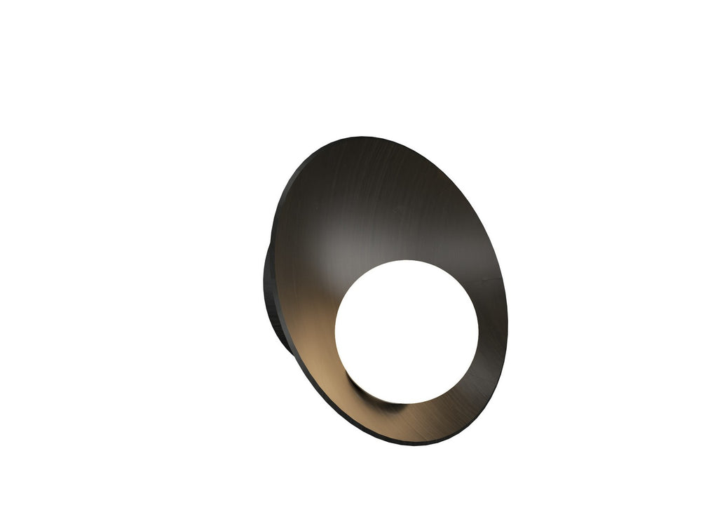 Accord Lighting - One Light Wall Lamp - Oyster - Charcoal- Union Lighting Luminaires Decor