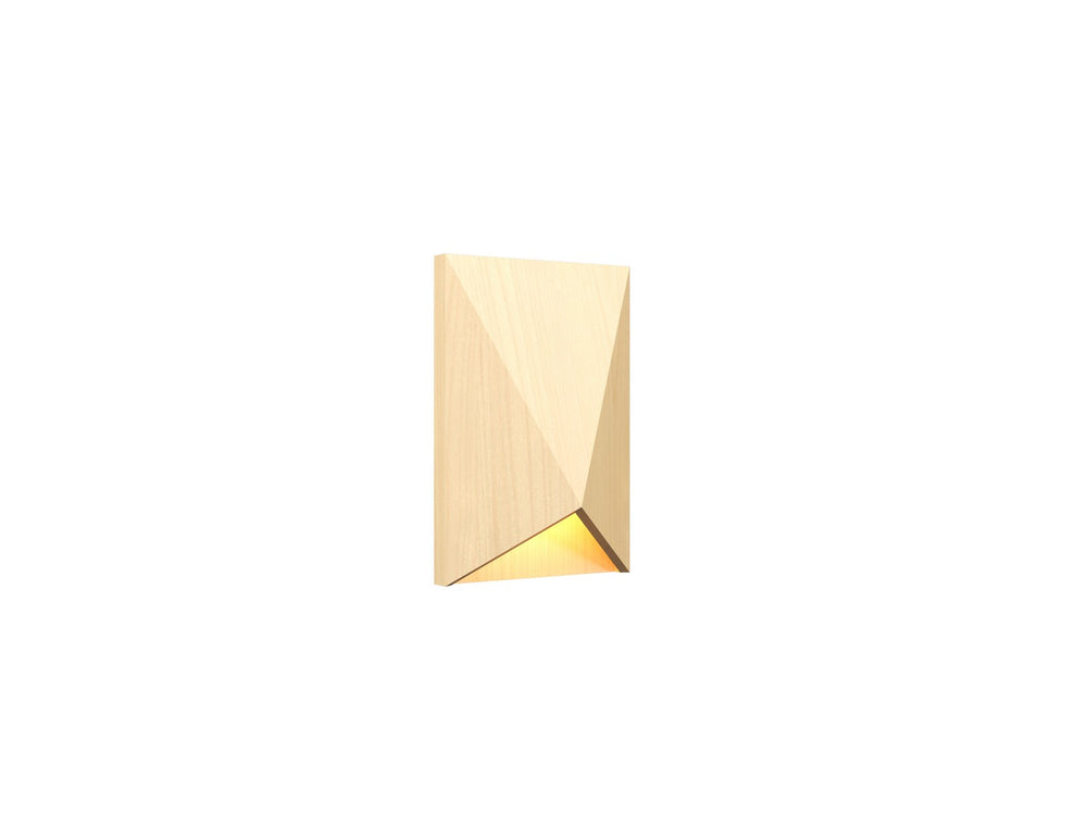 Accord Lighting - One Light Wall Lamp - Facet - Maple- Union Lighting Luminaires Decor