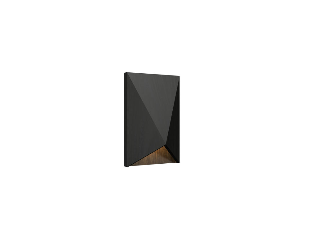 Accord Lighting - One Light Wall Lamp - Facet - Charcoal- Union Lighting Luminaires Decor