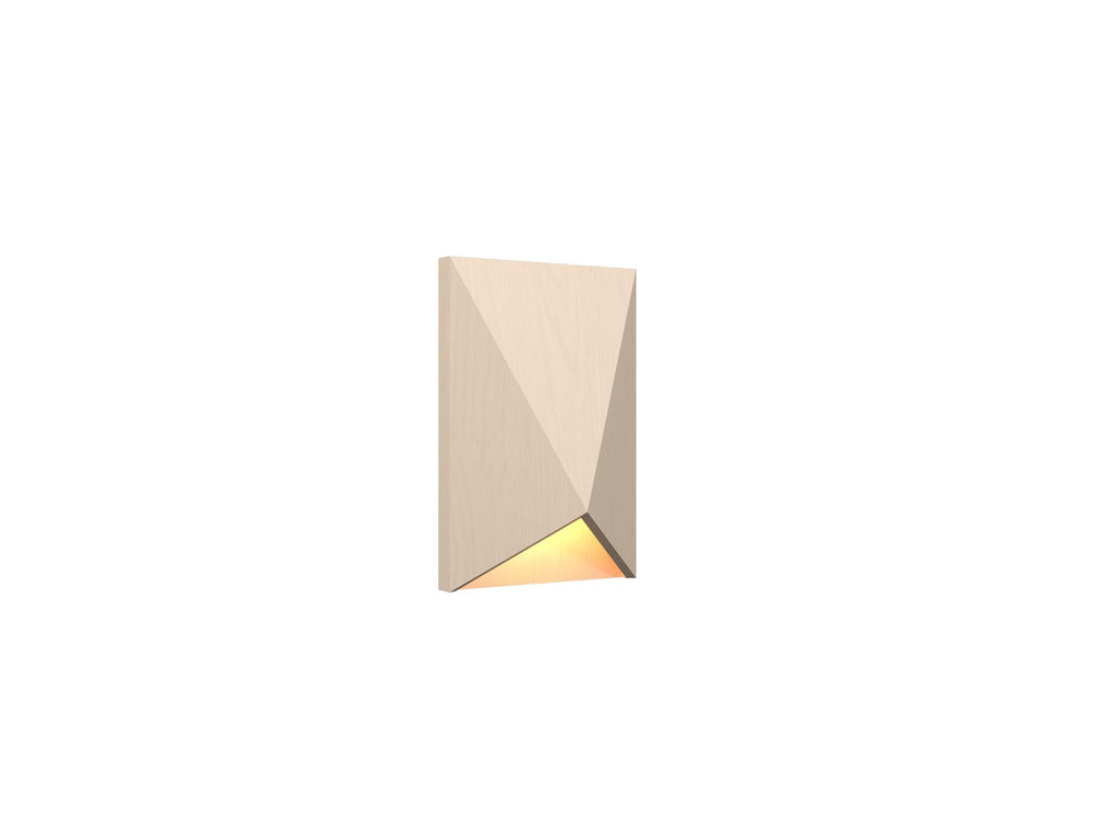 Accord Lighting - One Light Wall Lamp - Facet - Organic Cappuccino- Union Lighting Luminaires Decor