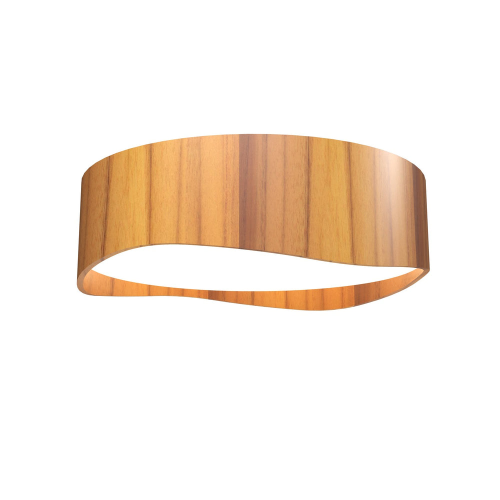 Accord Lighting - LED Ceiling Mount - Horizon - Teak- Union Lighting Luminaires Decor
