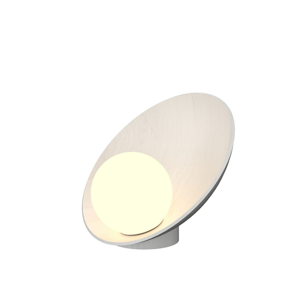 Accord Lighting - One Light Table Lamp - Oyster - Organic White- Union Lighting Luminaires Decor