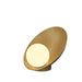 Accord Lighting - One Light Table Lamp - Oyster - Organic Gold- Union Lighting Luminaires Decor