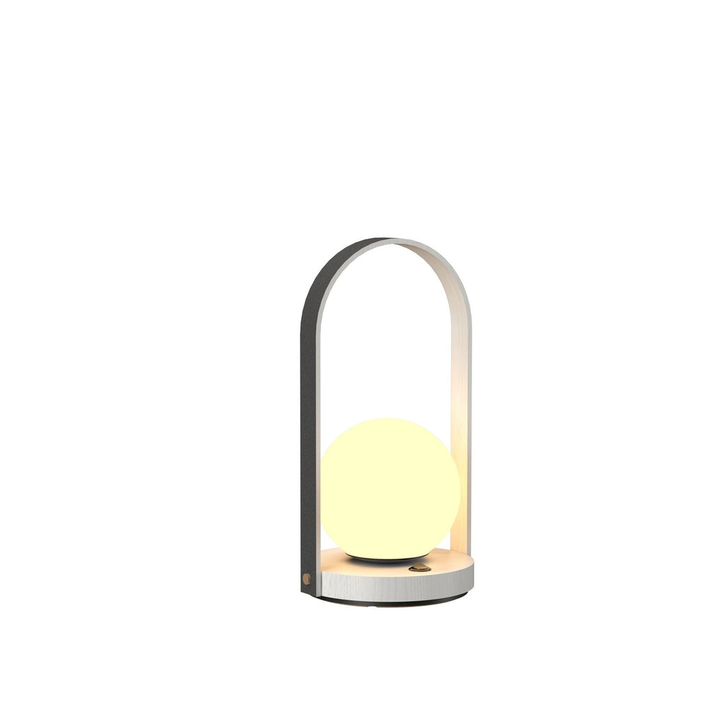 Accord Lighting - One Light Table Lamp - Strap - Organic White- Union Lighting Luminaires Decor