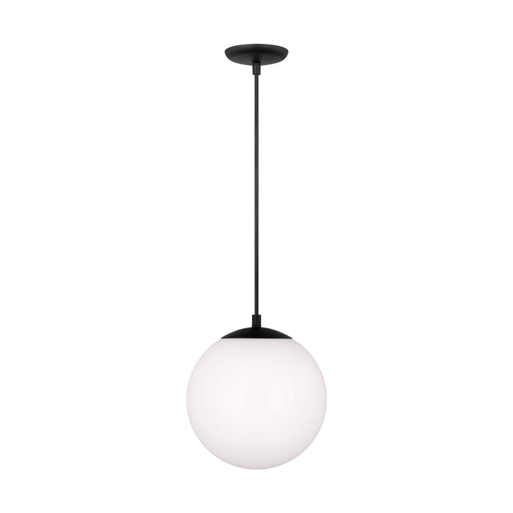 Visual Comfort Studio Canada - One Light Pendant - Leo - Hanging Globe - Midnight Black- Union Lighting Luminaires Decor