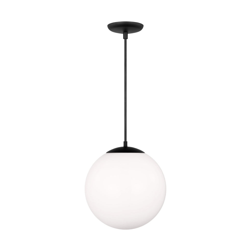 Visual Comfort Studio Canada - One Light Pendant - Leo - Hanging Globe - Midnight Black- Union Lighting Luminaires Decor