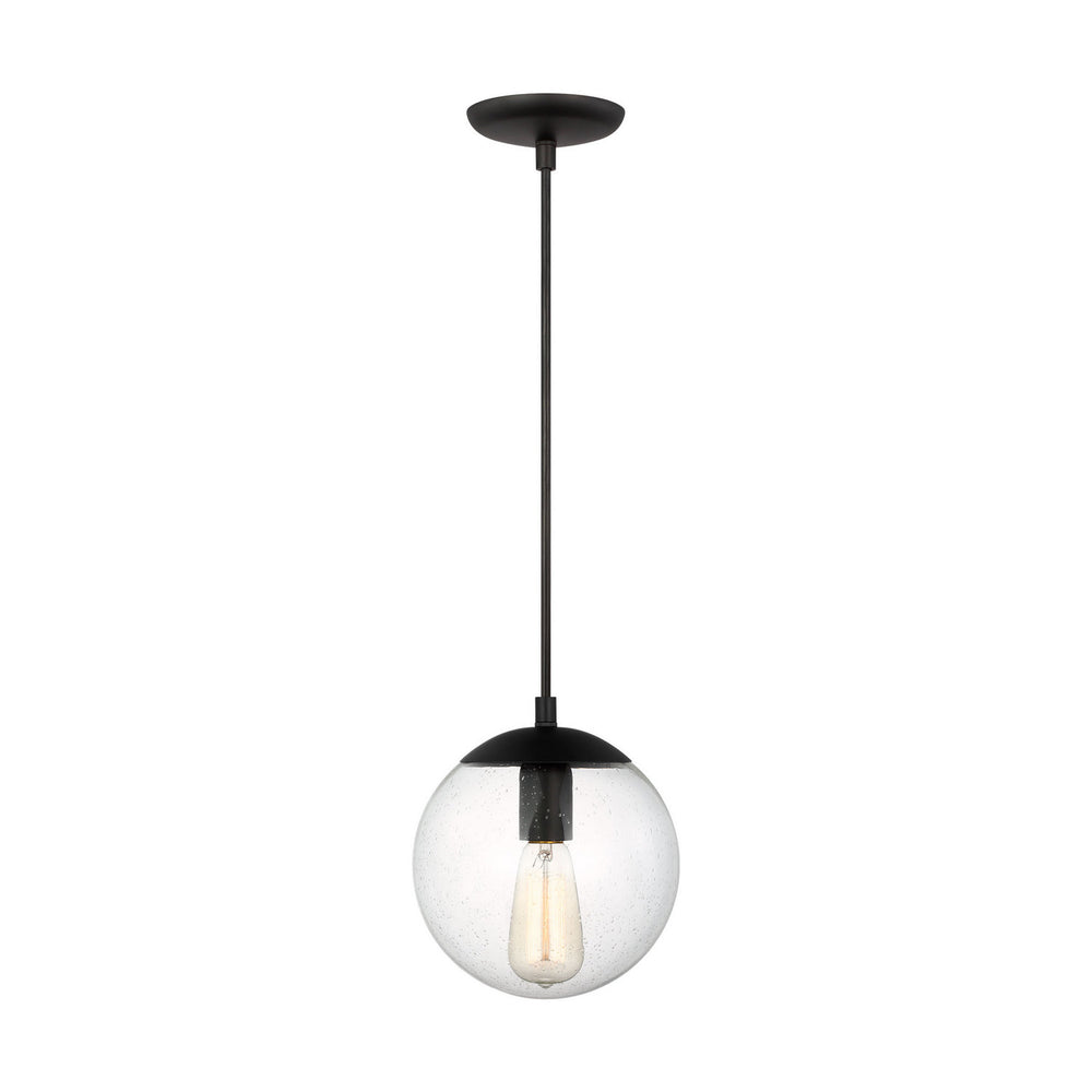 Visual Comfort Studio Canada - One Light Pendant - Leo - Hanging Globe - Midnight Black- Union Lighting Luminaires Decor