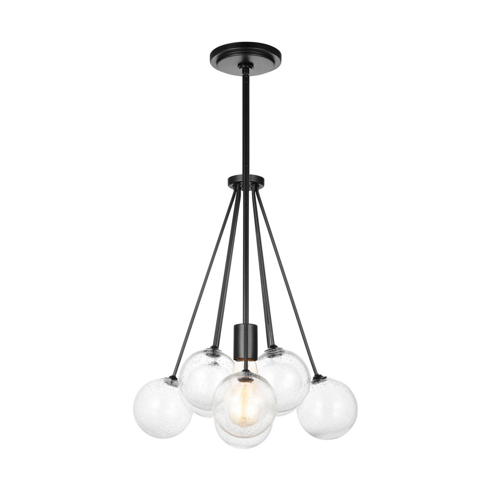 Visual Comfort Studio Canada - One Light Pendant - Bronzeville - Midnight Black- Union Lighting Luminaires Decor