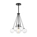 Visual Comfort Studio Canada - One Light Pendant - Bronzeville - Midnight Black- Union Lighting Luminaires Decor