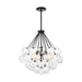 Visual Comfort Studio Canada - Three Light Pendant - Bronzeville - Midnight Black- Union Lighting Luminaires Decor
