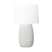 Visual Comfort Studio Canada - One Light Table Lamp - Roma - White Crackle- Union Lighting Luminaires Decor