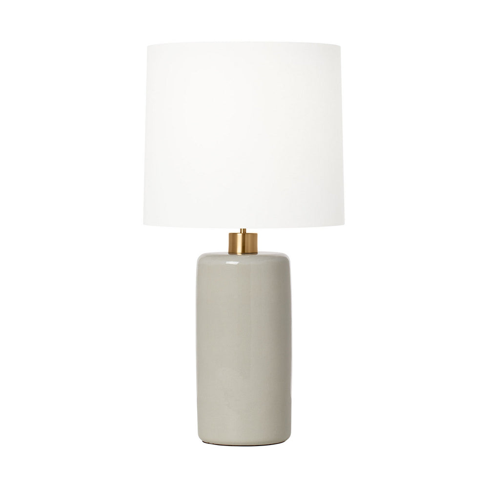 Visual Comfort Studio Canada - One Light Table Lamp - Shanghai - Shellish Grey- Union Lighting Luminaires Decor