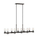 Visual Comfort Studio Canada - Ten Light Chandelier - Geneva - Aged Iron- Union Lighting Luminaires Decor
