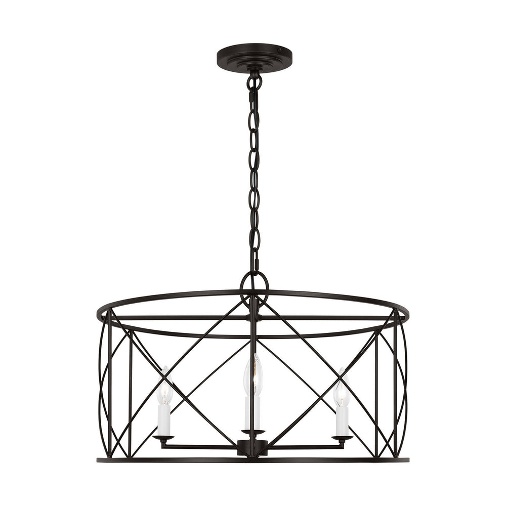 Visual Comfort Studio Canada - Four Light Chandelier - Beatrix - Aged Iron- Union Lighting Luminaires Decor