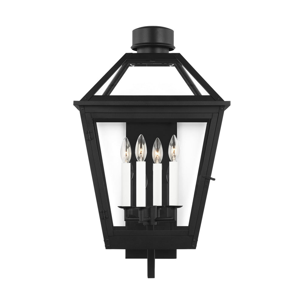 Visual Comfort Studio Canada - Four Light Lantern - Hyannis - Textured Black- Union Lighting Luminaires Decor