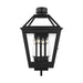 Visual Comfort Studio Canada - Four Light Lantern - Hyannis - Textured Black- Union Lighting Luminaires Decor