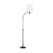 Visual Comfort Studio Canada - One Light Floor Lamp - Belmont - Aged Iron- Union Lighting Luminaires Decor