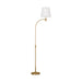 Visual Comfort Studio Canada - One Light Floor Lamp - Belmont - Burnished Brass- Union Lighting Luminaires Decor
