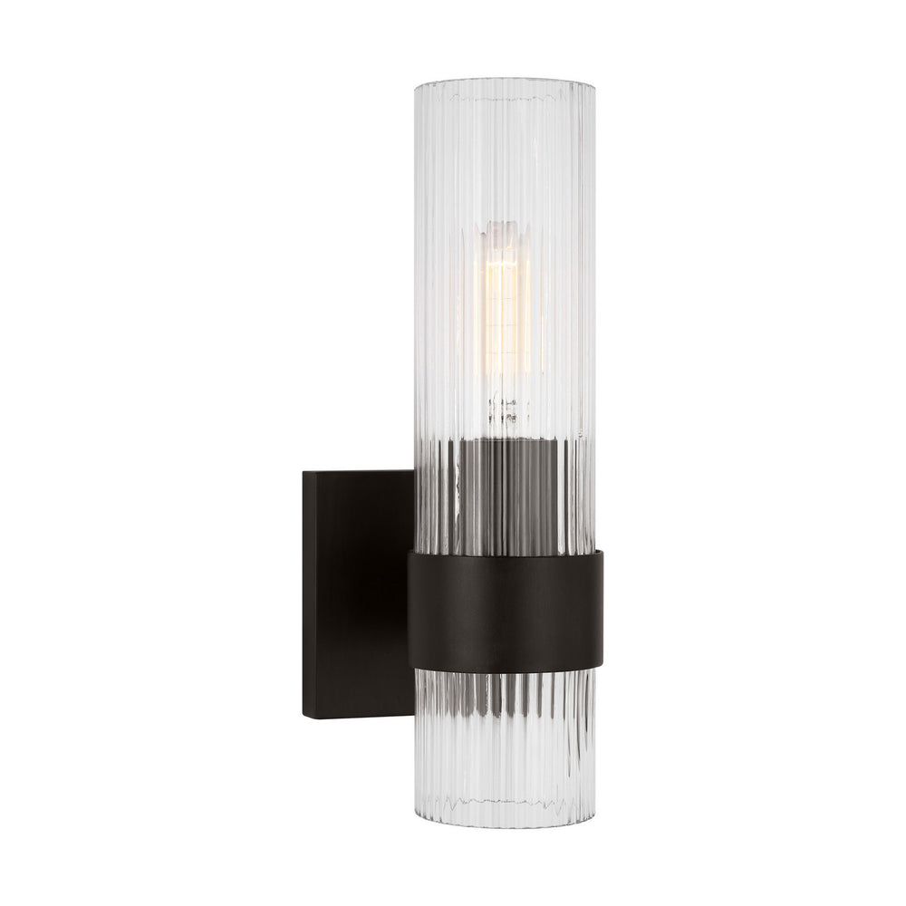 Visual Comfort Studio Canada - One Light Bath Vanity - Geneva - Aged Iron- Union Lighting Luminaires Decor