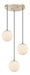 Matteo Canada - LED Pendant - Nikini - Aged Gold Brass- Union Lighting Luminaires Decor