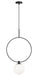 Matteo Canada - One Light Pendant - Averley - Black- Union Lighting Luminaires Decor