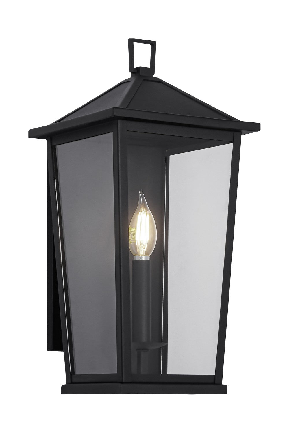 Matteo Canada - One Light Wall Sconce - Ingress - Matte Black- Union Lighting Luminaires Decor