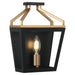 Matteo Canada - One Light Wall Sconce - Mavonshire - Black + Aged Gold Brass- Union Lighting Luminaires Decor