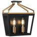 Matteo Canada - Two Light Wall Sconce - Mavonshire - Black + Aged Gold Brass- Union Lighting Luminaires Decor