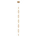 Matteo Canada - LED Pendant - Tentacles - Aged Gold Brass- Union Lighting Luminaires Decor