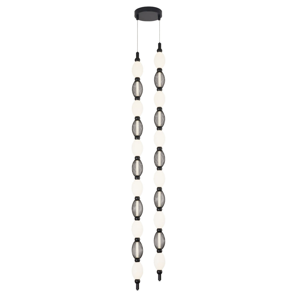 Matteo Canada - LED Pendant - Tentacles - Black- Union Lighting Luminaires Decor