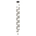 Matteo Canada - LED Pendant - Tentacles - Black- Union Lighting Luminaires Decor
