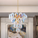 Artcraft Canada - Nine Light Chandelier - Globo - Brass- Union Lighting Luminaires Decor
