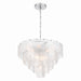 Artcraft Canada - 12 Light Chandelier - Bianca - Polished Nickel, Crystalline- Union Lighting Luminaires Decor