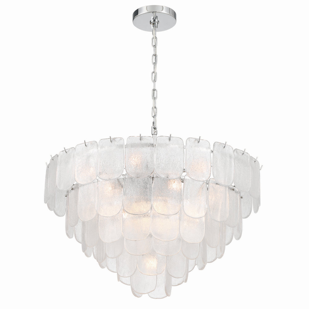 Artcraft Canada - 19 Light Chandelier - Bianca - Polished Nickel, Crystalline- Union Lighting Luminaires Decor