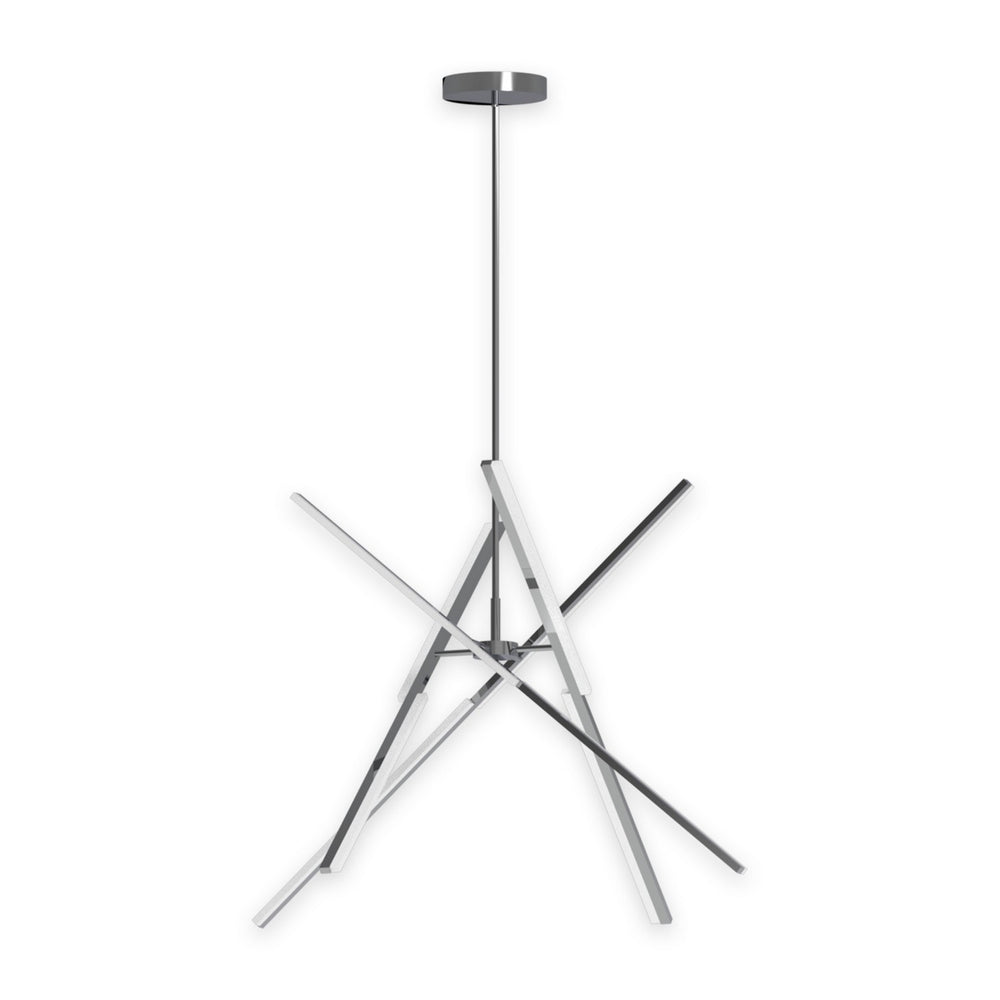 Artcraft Canada - LED Chandelier - Stix - Chrome- Union Lighting Luminaires Decor