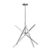 Artcraft Canada - LED Chandelier - Stix - Chrome- Union Lighting Luminaires Decor