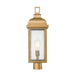 Artcraft Quebec - One Light Outdoor Post Mount - Madrid - Weathered Brass- Union Lighting Luminaires Decor