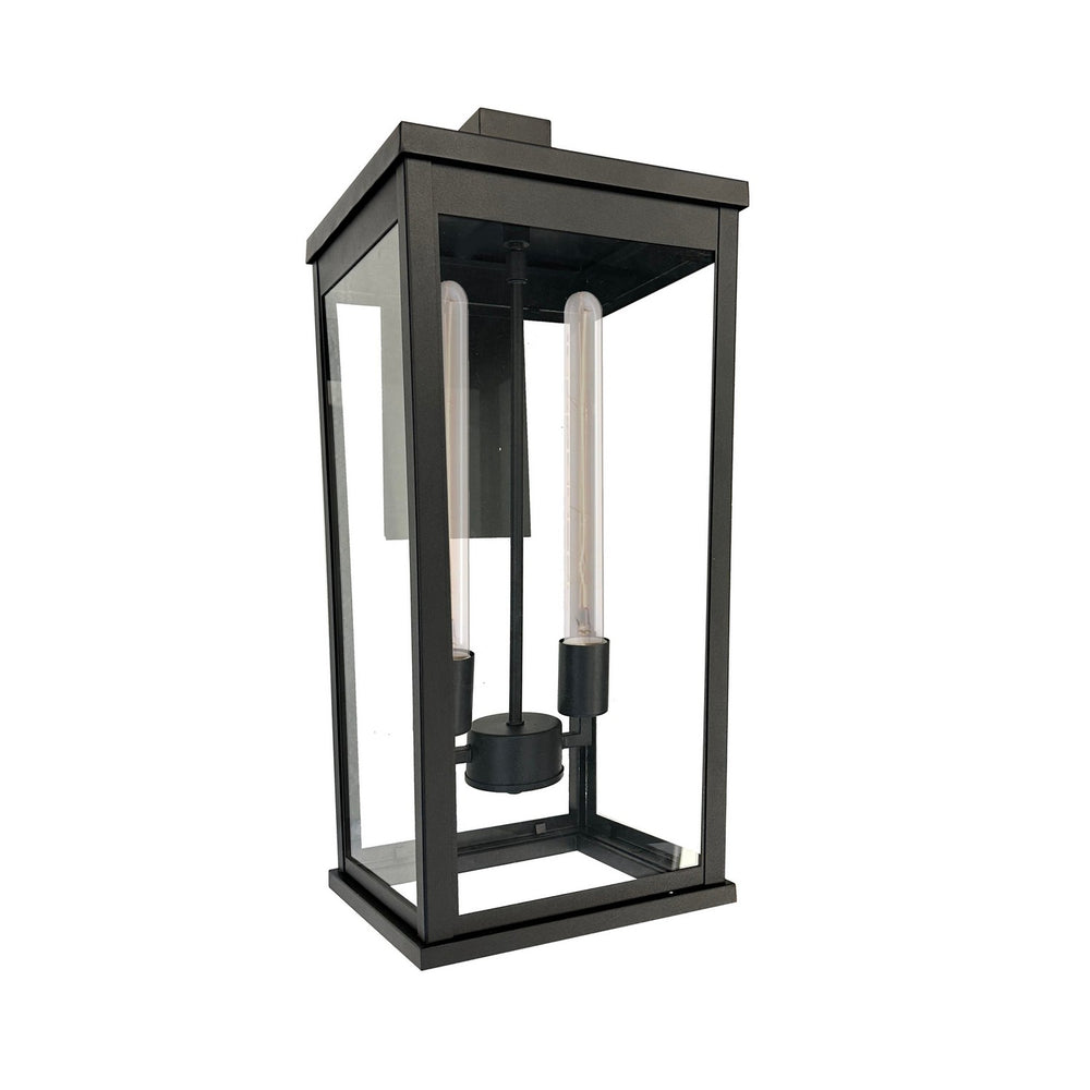 Artcraft Canada - Two Light Outdoor Wall Mount - Elmgrove - Black- Union Lighting Luminaires Decor