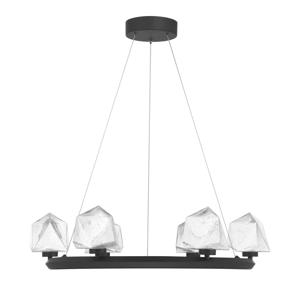 Savoy House - LED Chandelier - Castello - Matte Black- Union Lighting Luminaires Decor