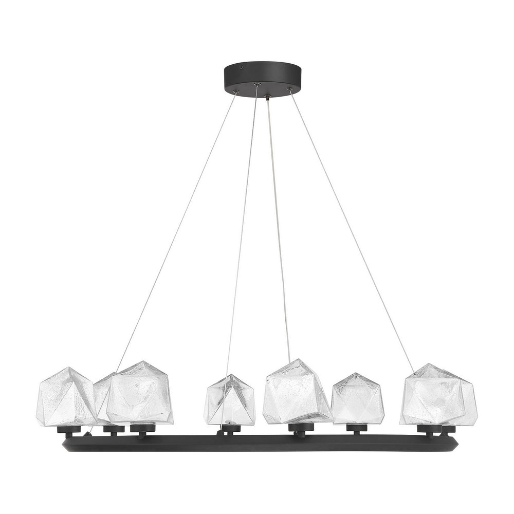 Savoy House - LED Chandelier - Castello - Matte Black- Union Lighting Luminaires Decor