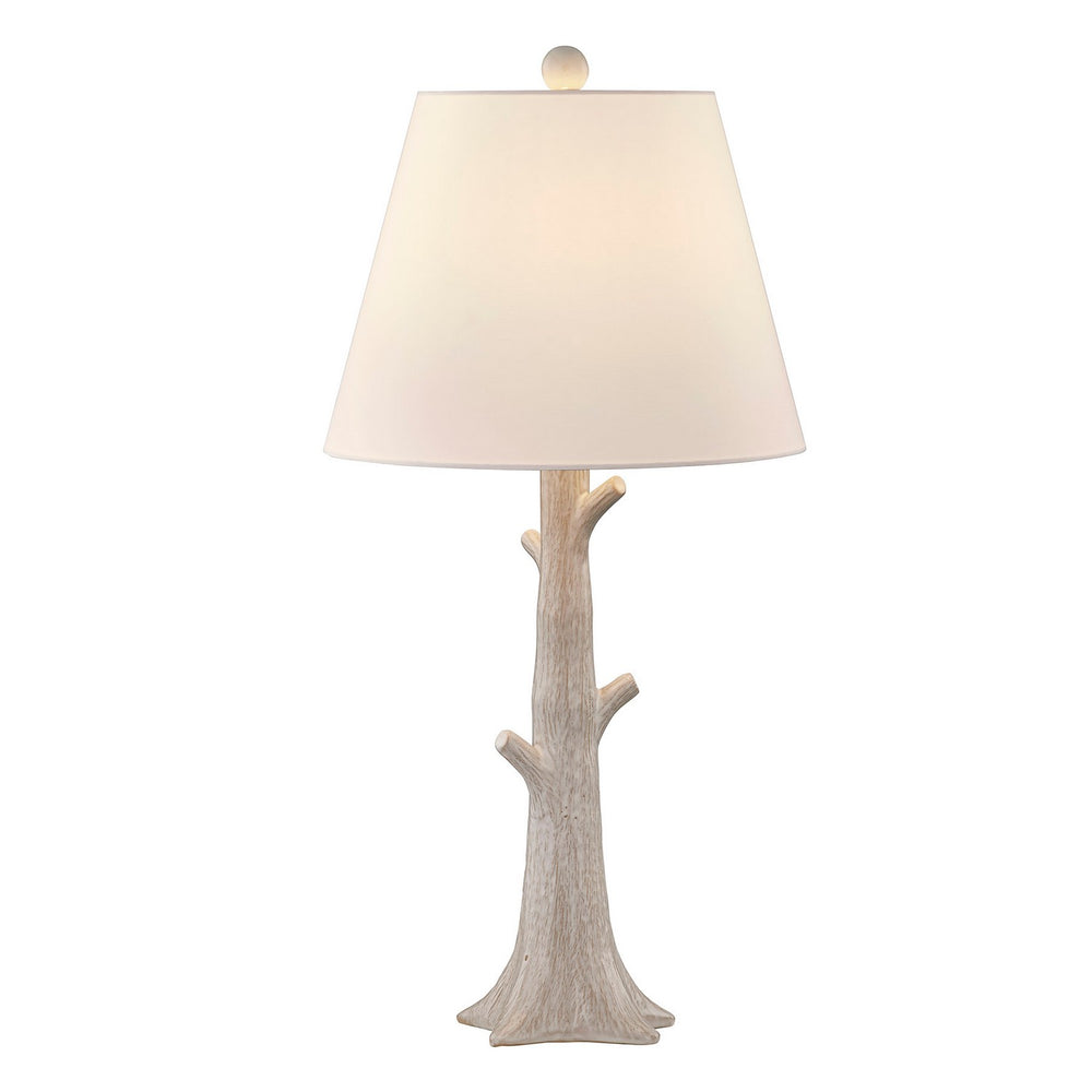Savoy House - One Light Table Lamp - Penny - Distressed White- Union Lighting Luminaires Decor
