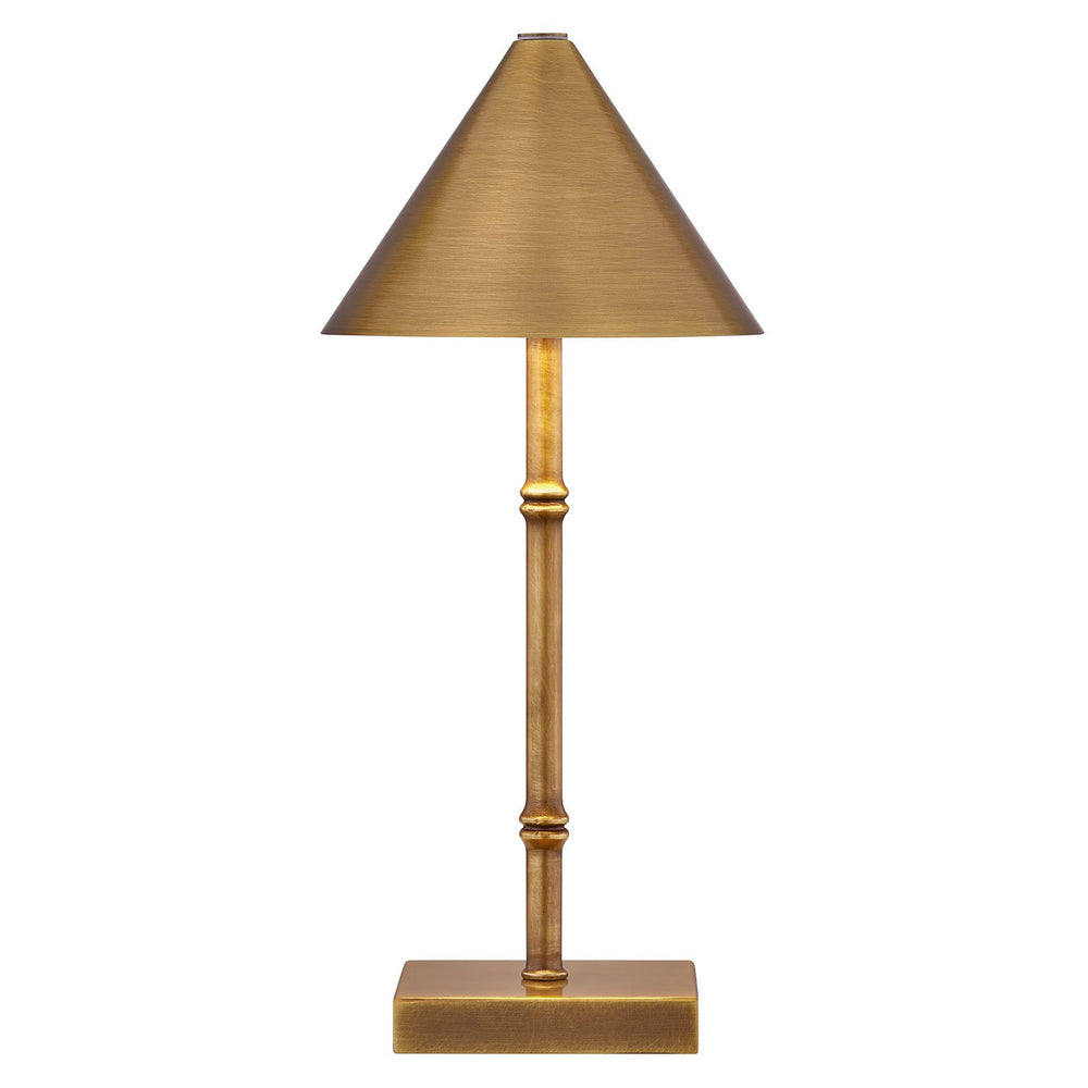 Savoy House - LED Table Lamp - Mae - Brass Bamboo- Union Lighting Luminaires Decor