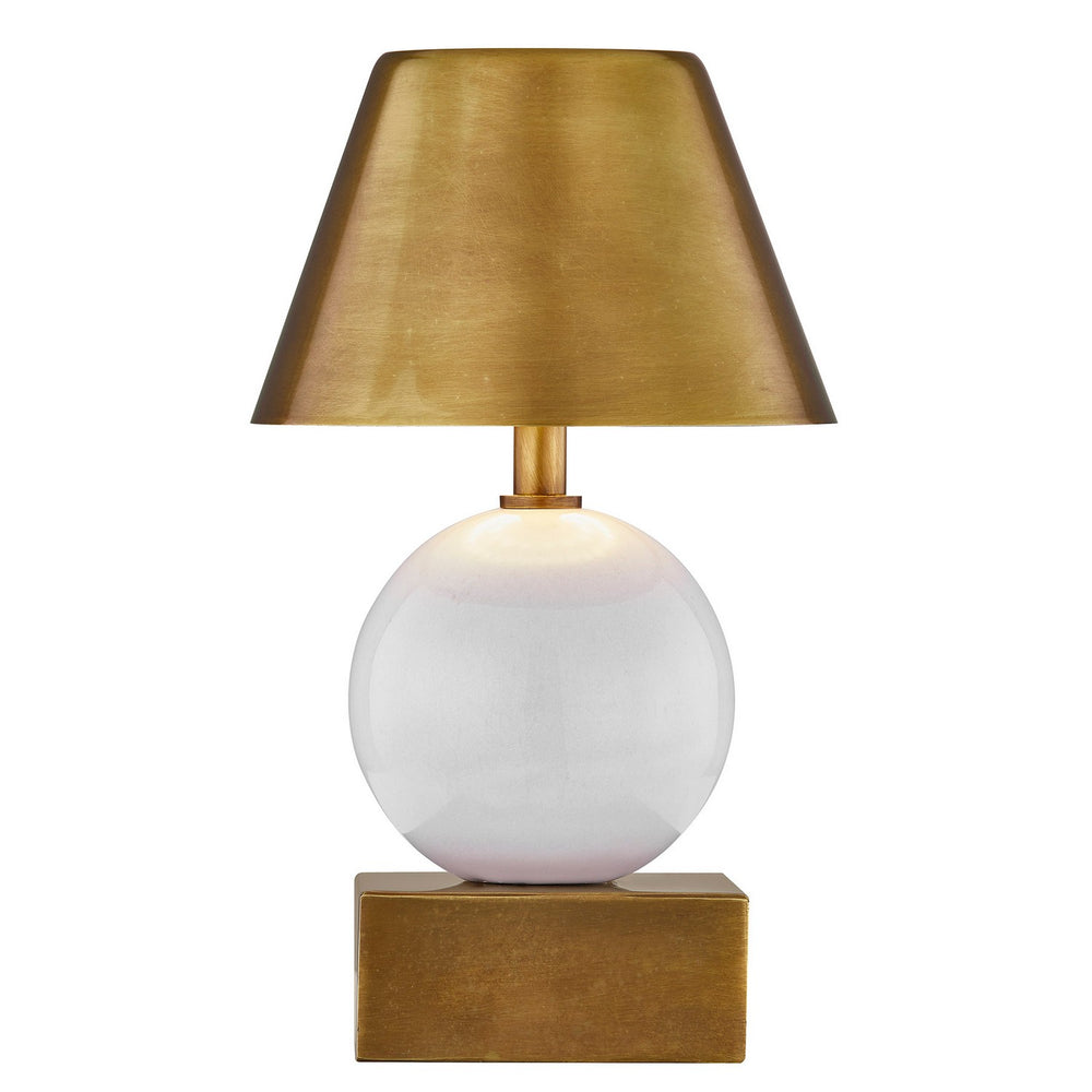 Savoy House - LED Table Lamp - Silas - Ceramic and Brass- Union Lighting Luminaires Decor