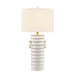 Savoy House - One Light Table Lamp - Cindy - White- Union Lighting Luminaires Decor