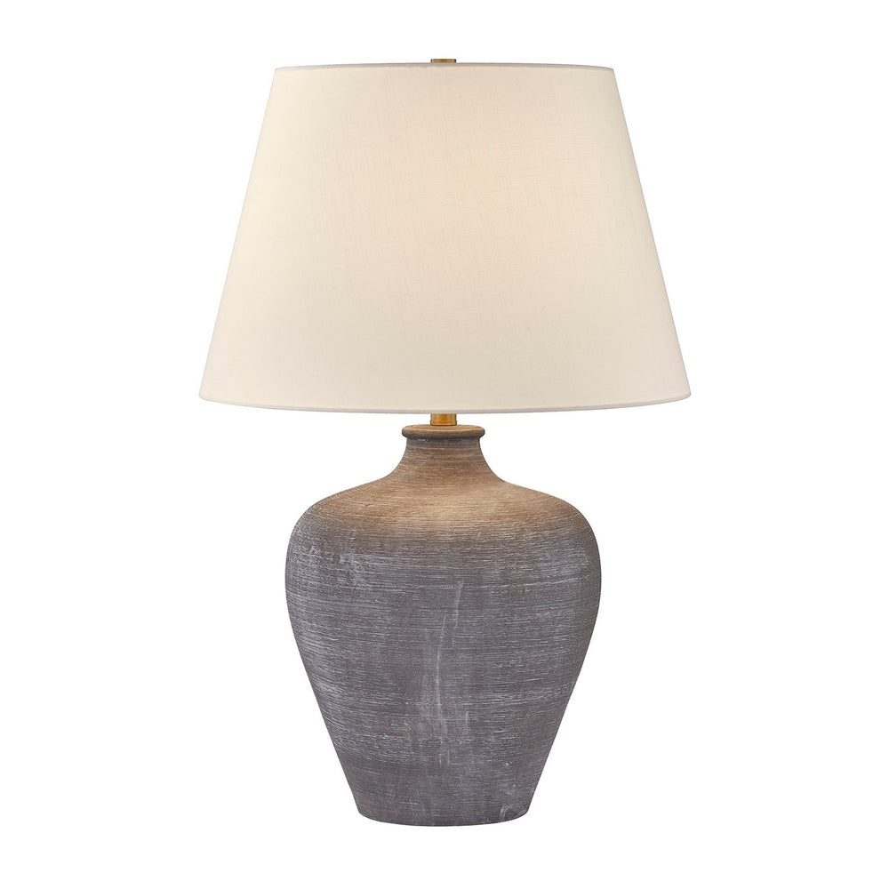Savoy House - One Light Table Lamp - Dakota - Gray- Union Lighting Luminaires Decor