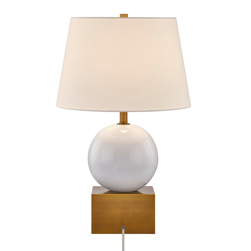 Savoy House - One Light Table Lamp - Brumfield - Ceramic/Brass- Union Lighting Luminaires Decor