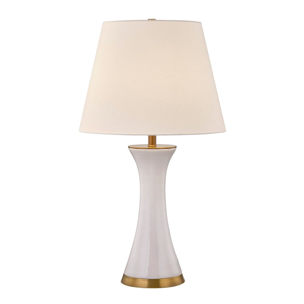 Savoy House - One Light Table Lamp - Dana - White- Union Lighting Luminaires Decor