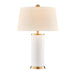 Savoy House - One Light Table Lamp - Melissa - Blanc de Blanc- Union Lighting Luminaires Decor