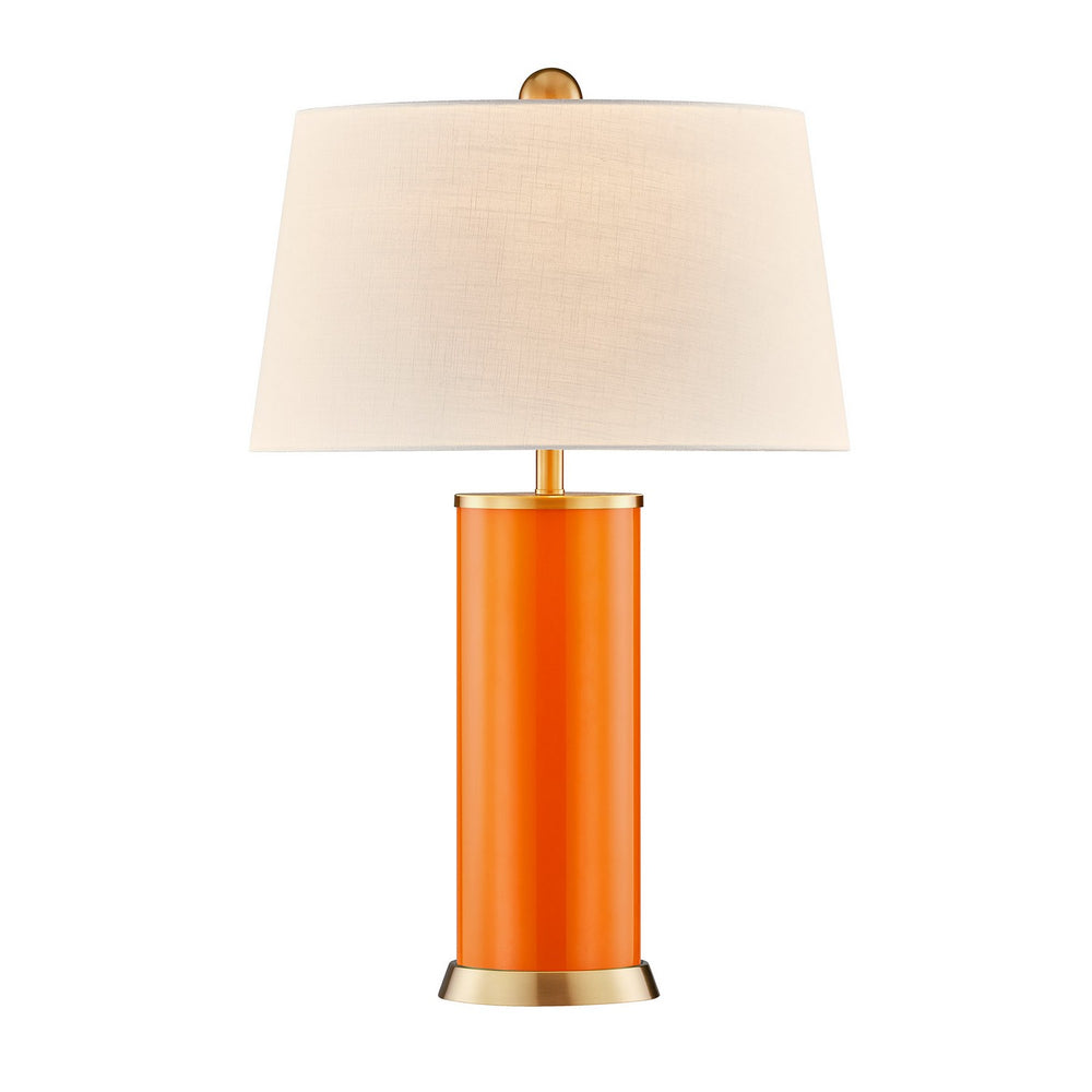Savoy House - One Light Table Lamp - Melissa - Exuberance Orange- Union Lighting Luminaires Decor